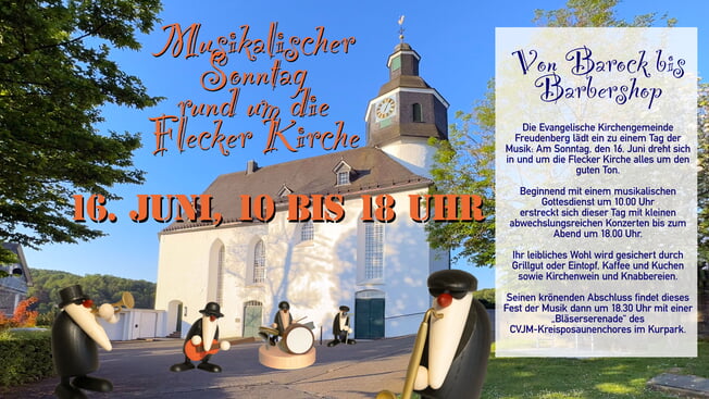 Musikalischer Sonntag rund um die Flecker Kirche