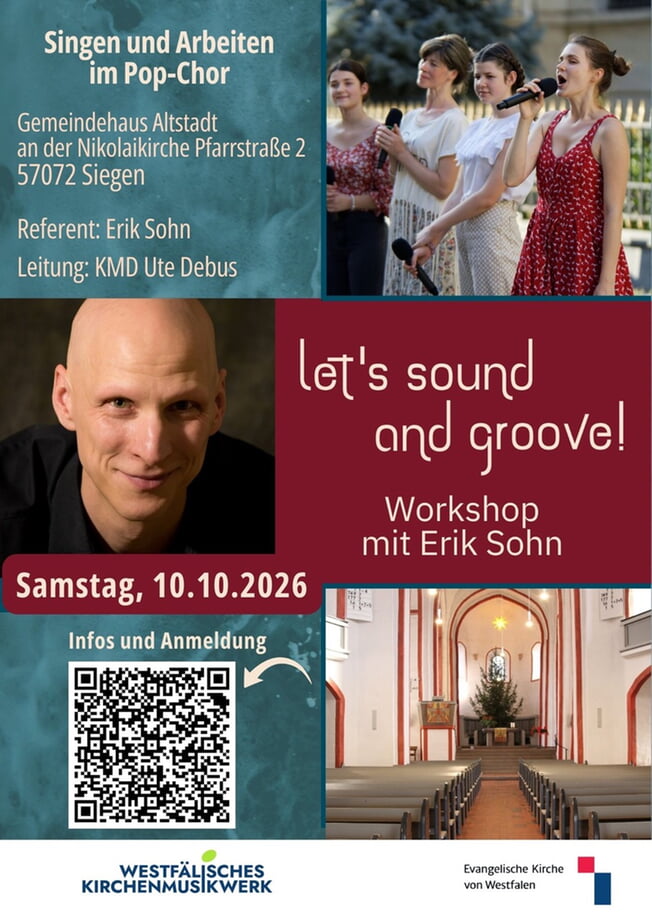 Let's sound and groove &ndash; Singen und Arbeiten im Pop-Chor
