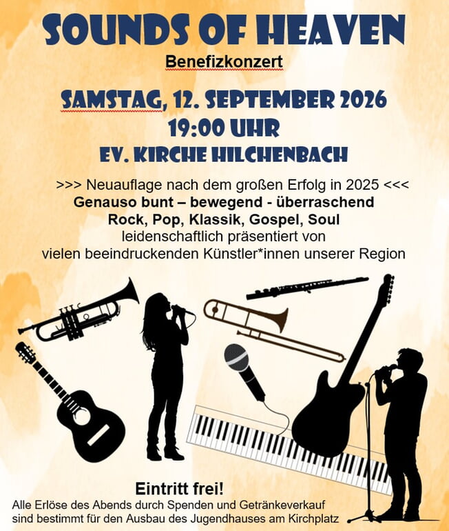 "Sounds of Heaven" - Rock, Pop, Klassik, Gospel, Soul